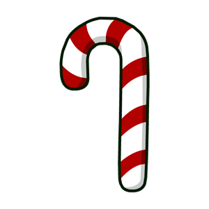 Christmas candy PNG-13849